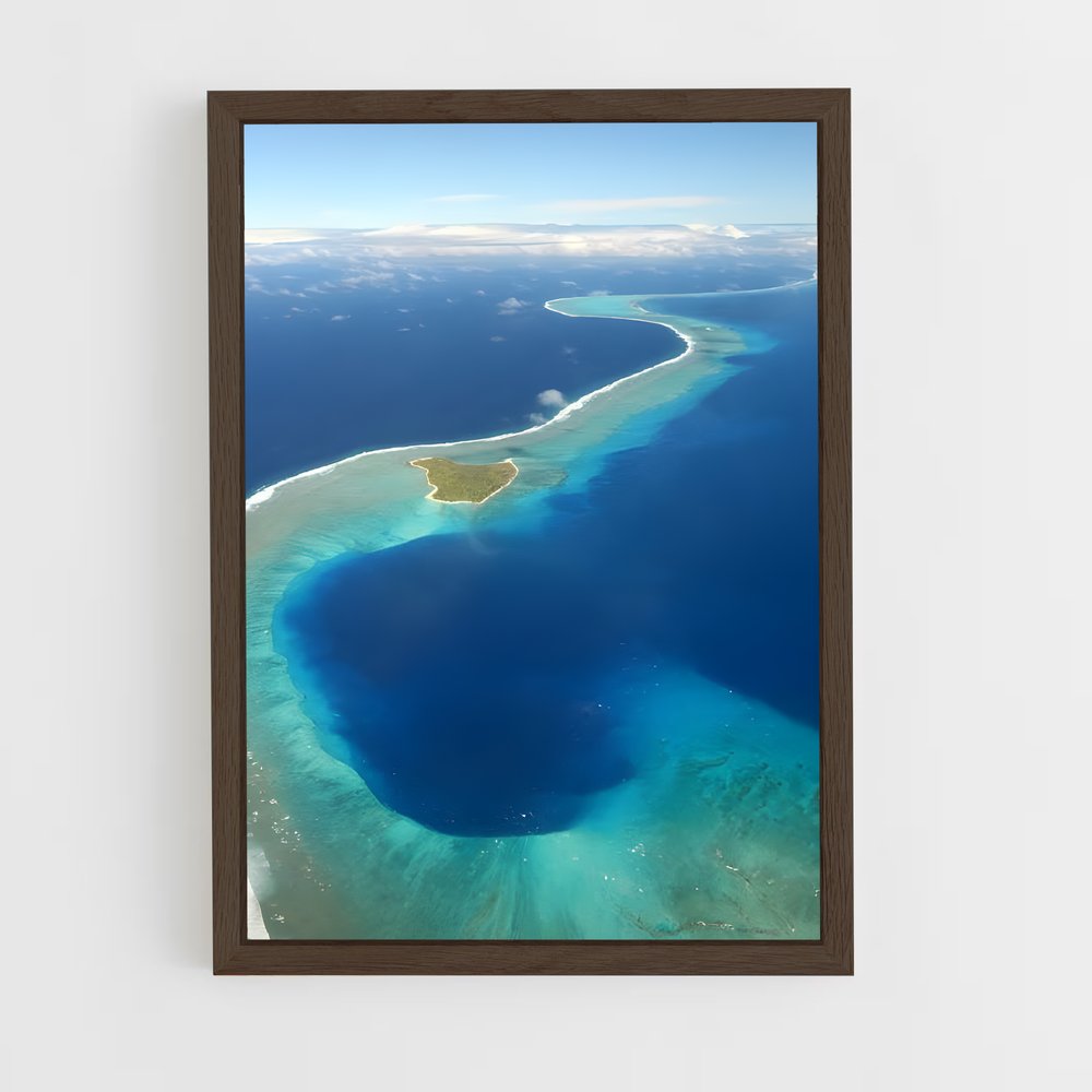 ap-bikini atoll-1 cadre Bois foncé