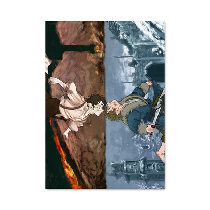 Poster Duel des Flammes