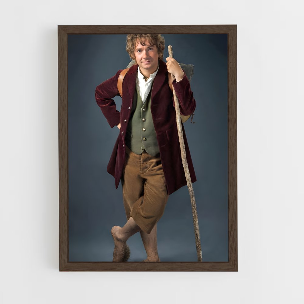 ap-bilbo baggins-1 cadre Bois foncé