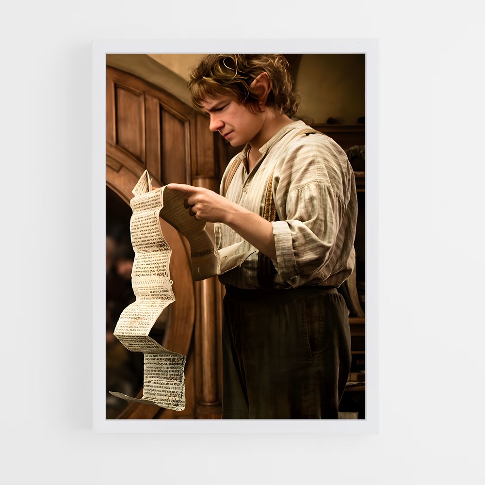 ap-bilbo baggins-2 cadre Blanc