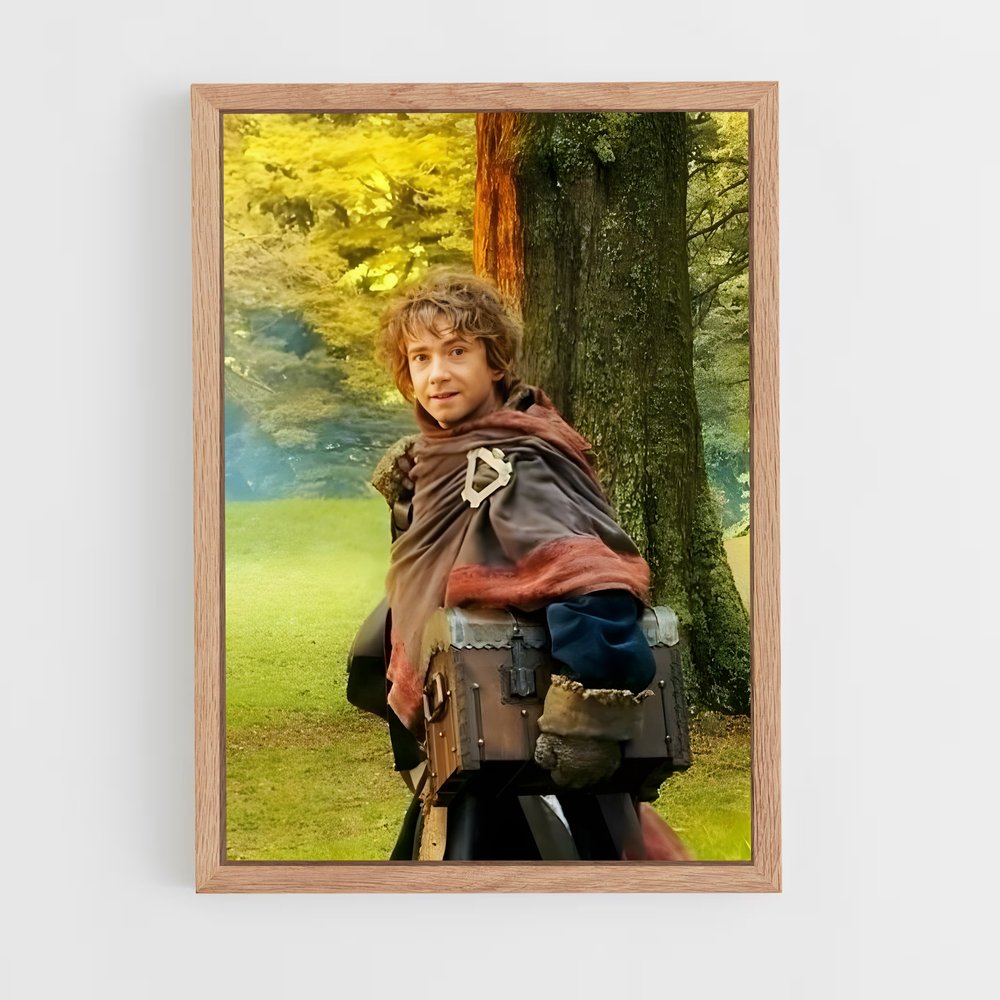 ap-bilbo baggins-3 cadre Bois clair