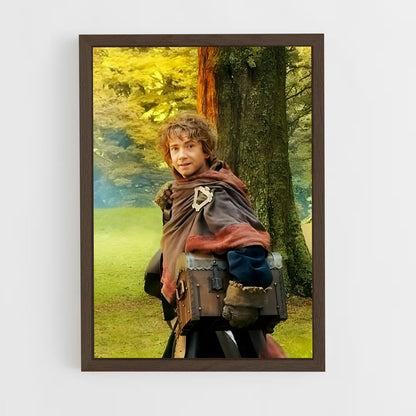 ap-bilbo baggins-3 cadre Bois foncé