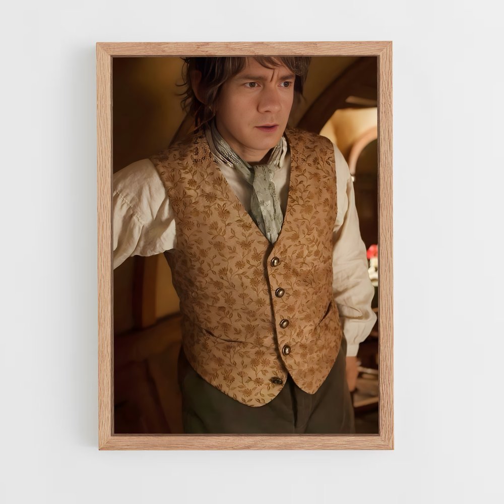 ap-bilbo baggins-4 cadre Bois clair