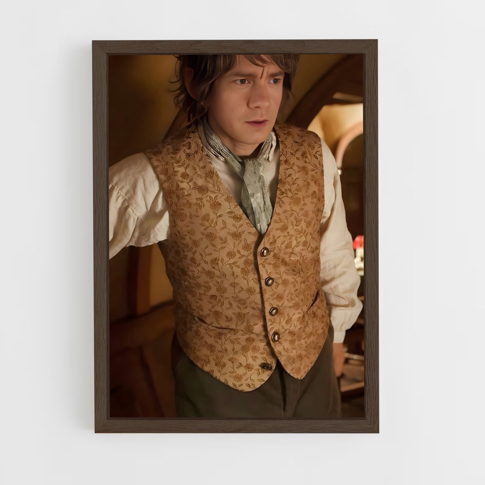 ap-bilbo baggins-4 cadre Bois foncé