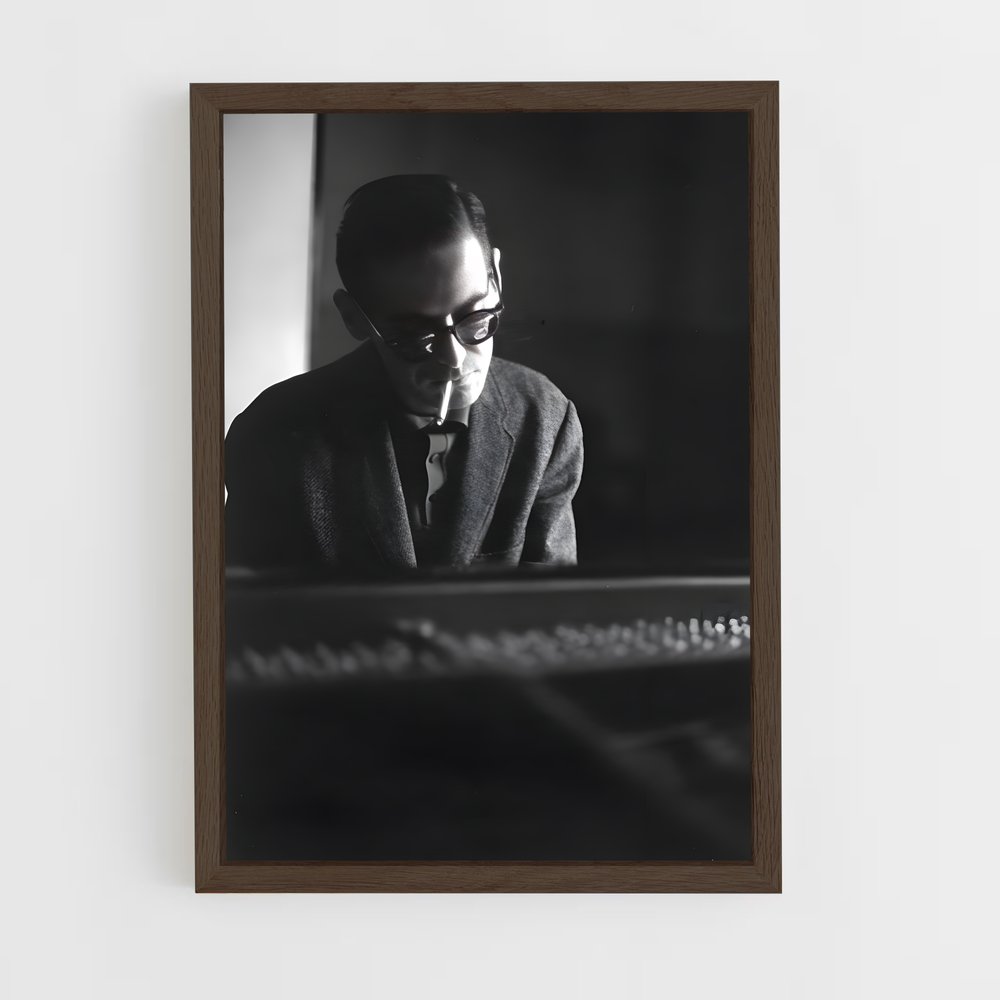 ap-bill evans-1 cadre Bois foncé