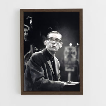 ap-bill evans-3 cadre Bois foncé