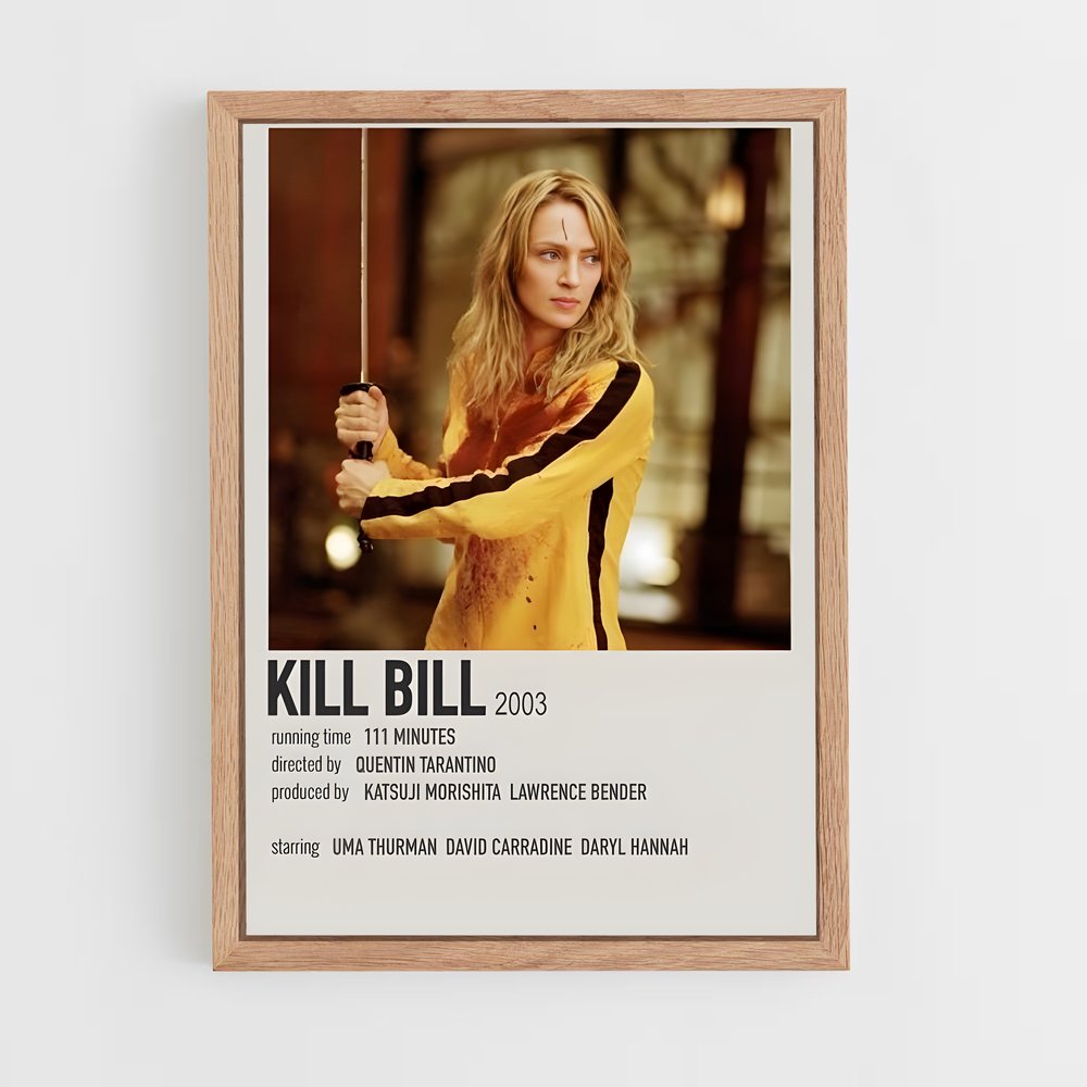 ap-bill kill bill-6 cadre Bois clair
