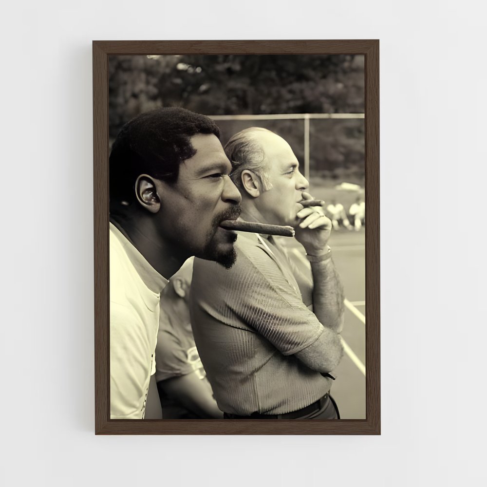 ap-bill russell-3 cadre Bois foncé