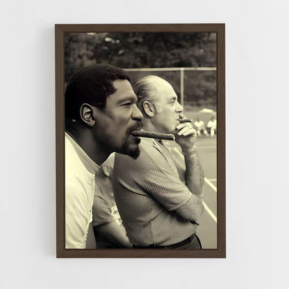 ap-bill russell-3 cadre Bois foncé