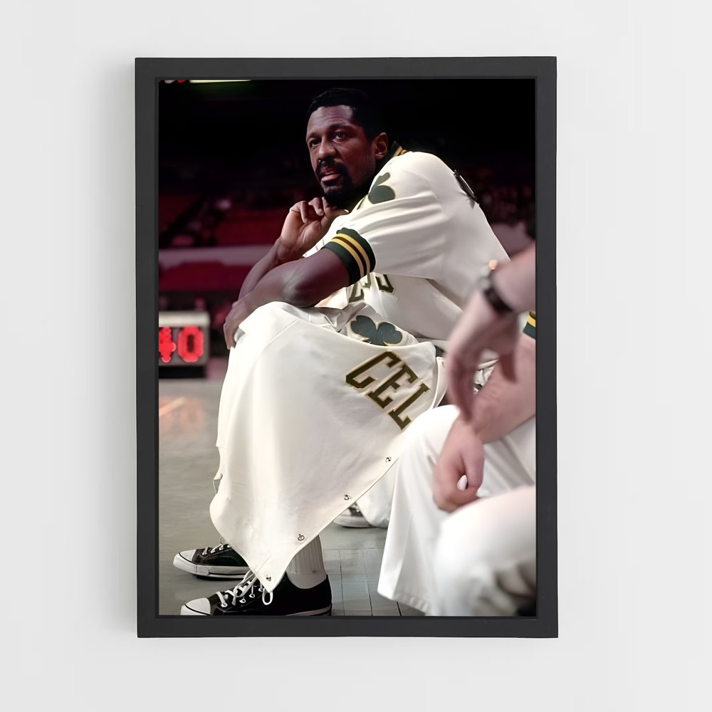ap-bill russell-4 cadre Noir