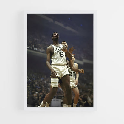 ap-bill russell-5 cadre Blanc