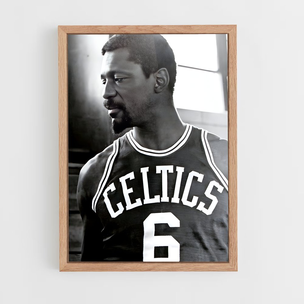 ap-bill russell-6 cadre Bois clair