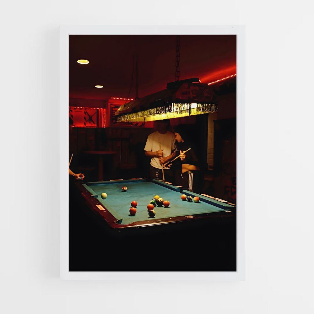 ap-billiard-1 cadre Blanc