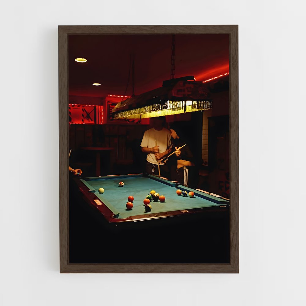ap-billiard-1 cadre Bois foncé