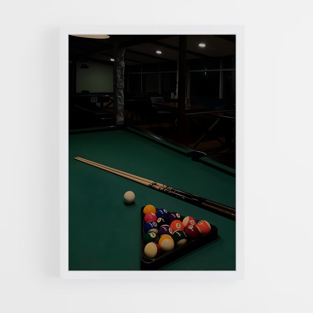 ap-billiard-2 cadre Blanc