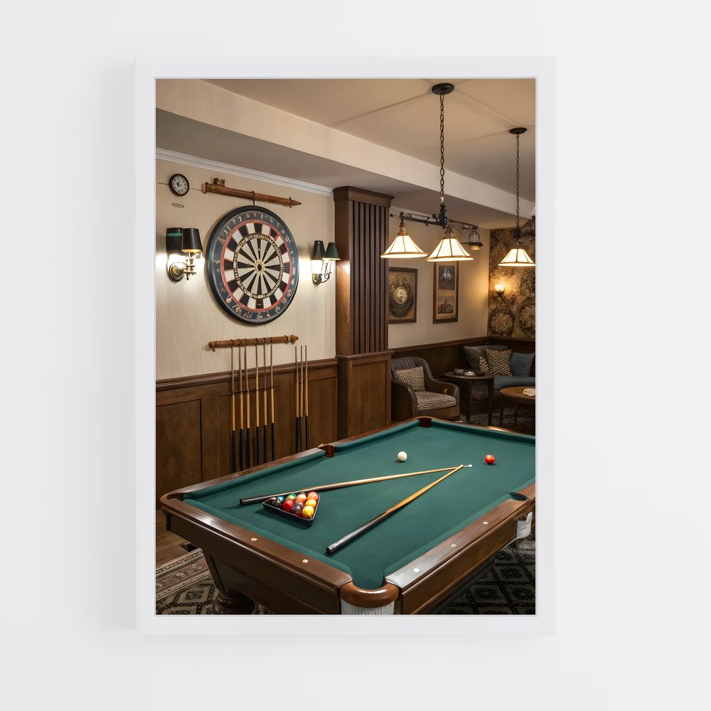ap-billiard-3 cadre Blanc