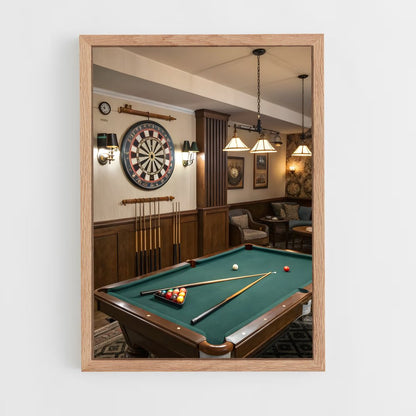 ap-billiard-3 cadre Bois clair