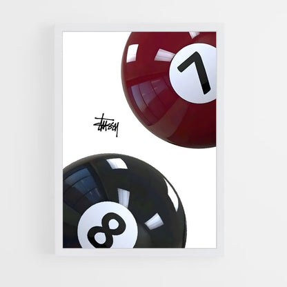 ap-billiard-5 cadre Blanc