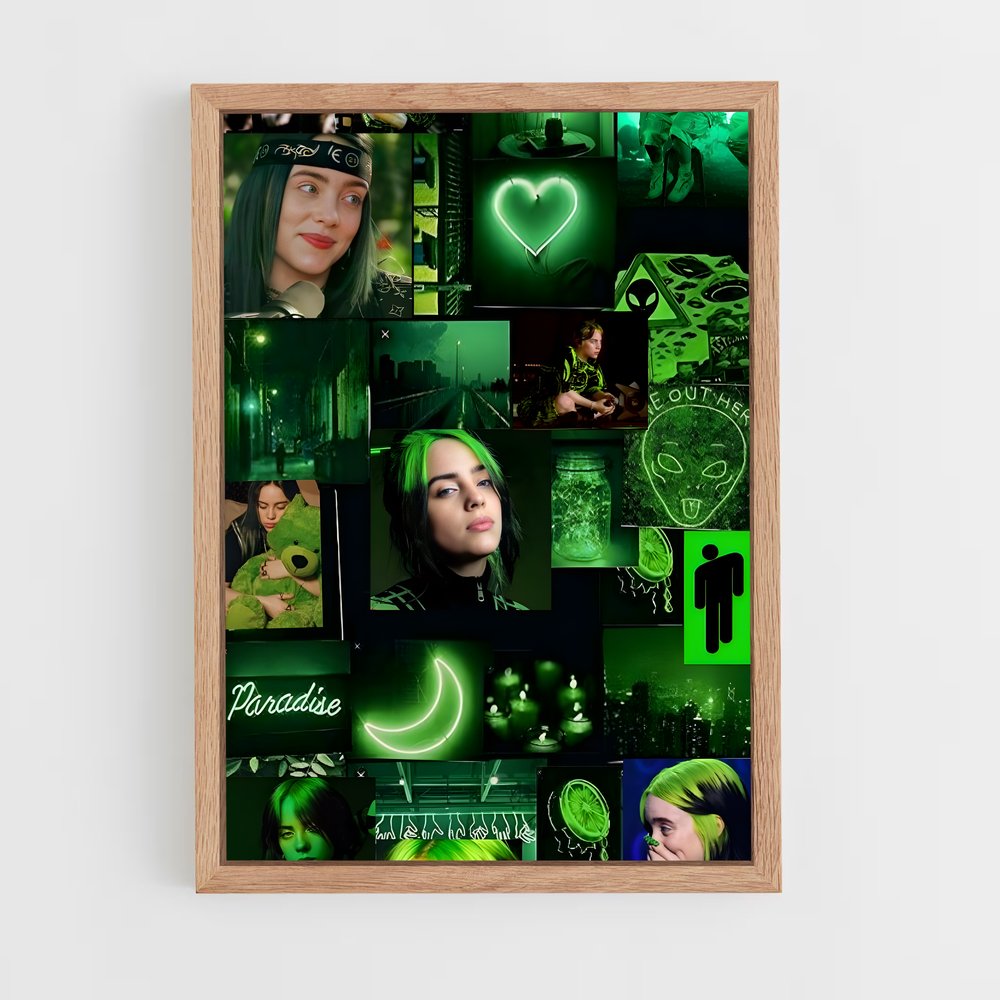 ap-billie eilish-13 cadre Bois clair