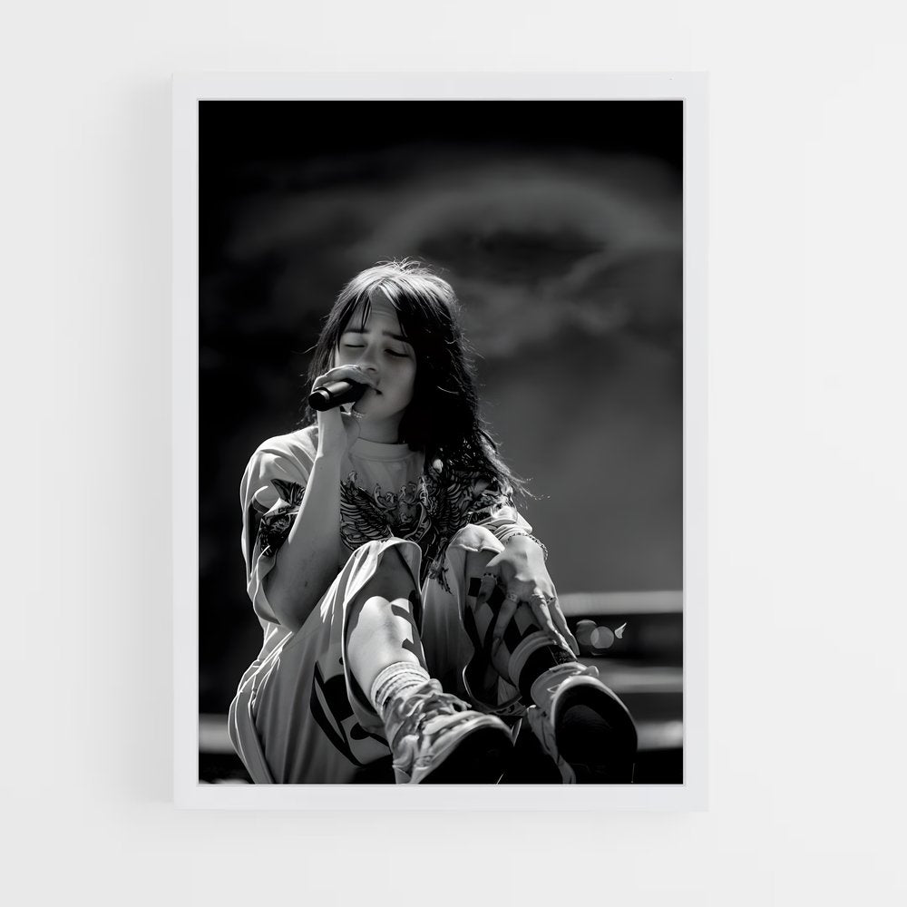 ap-billie eilish-15 cadre Blanc