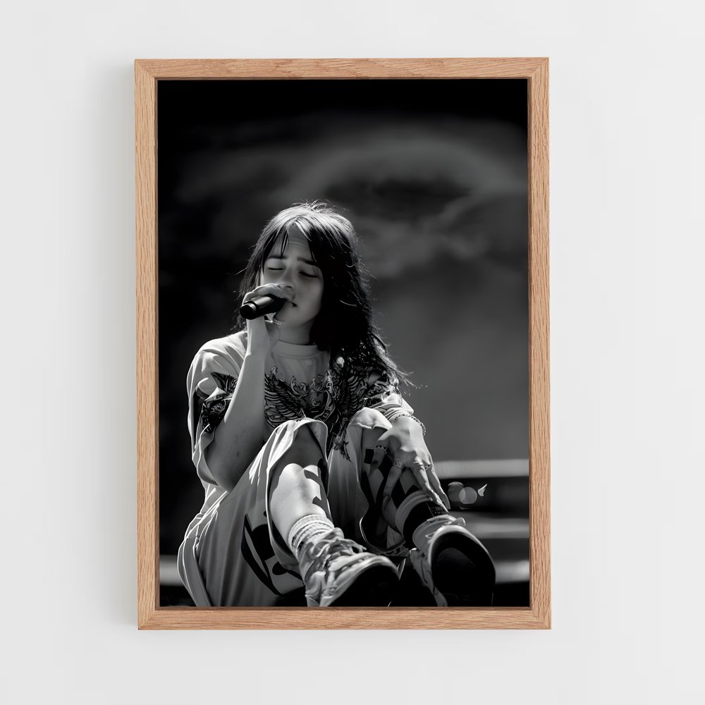 ap-billie eilish-15 cadre Bois clair