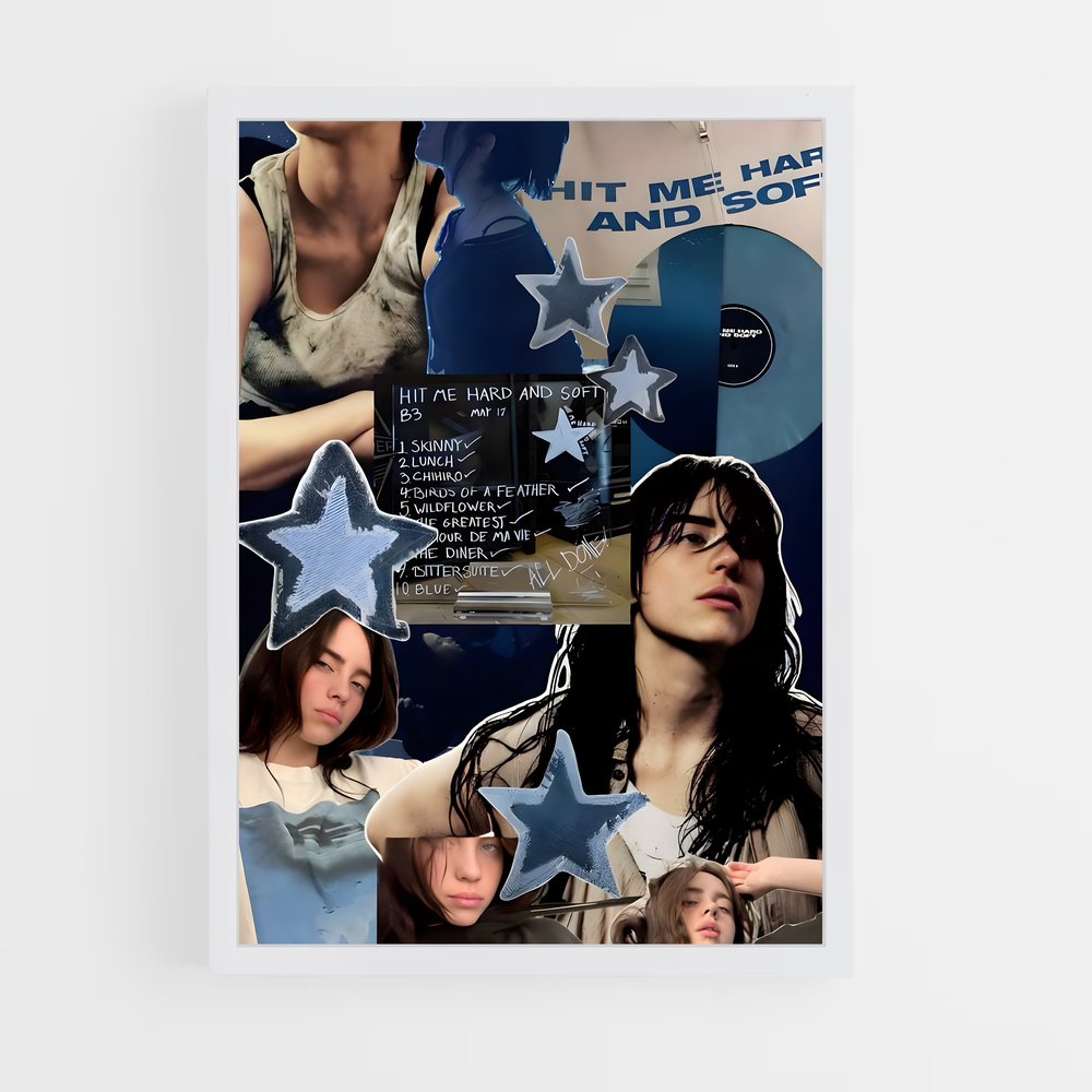 ap-billie eilish-16 cadre Blanc