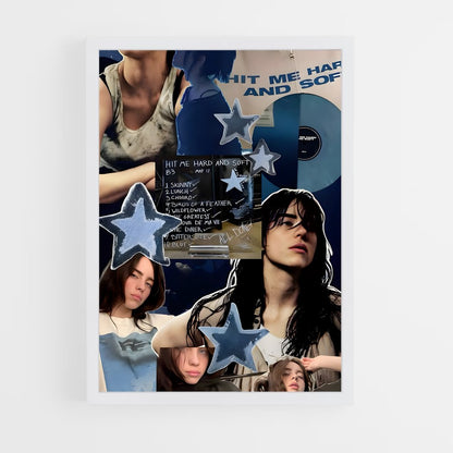 ap-billie eilish-16 cadre Blanc