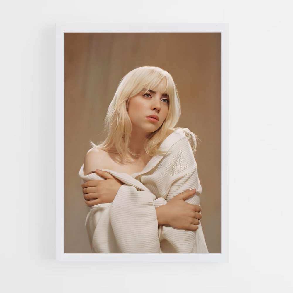 ap-billie eilish-6 cadre Blanc