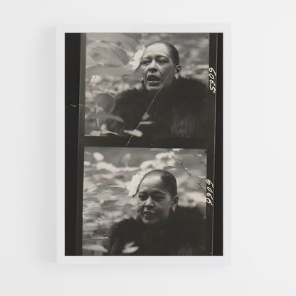 ap-billie holiday-2 cadre Blanc