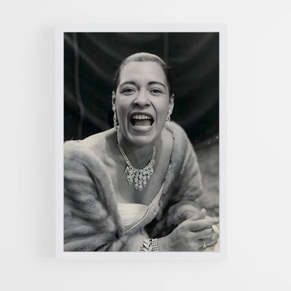 ap-billie holiday-4 cadre Blanc