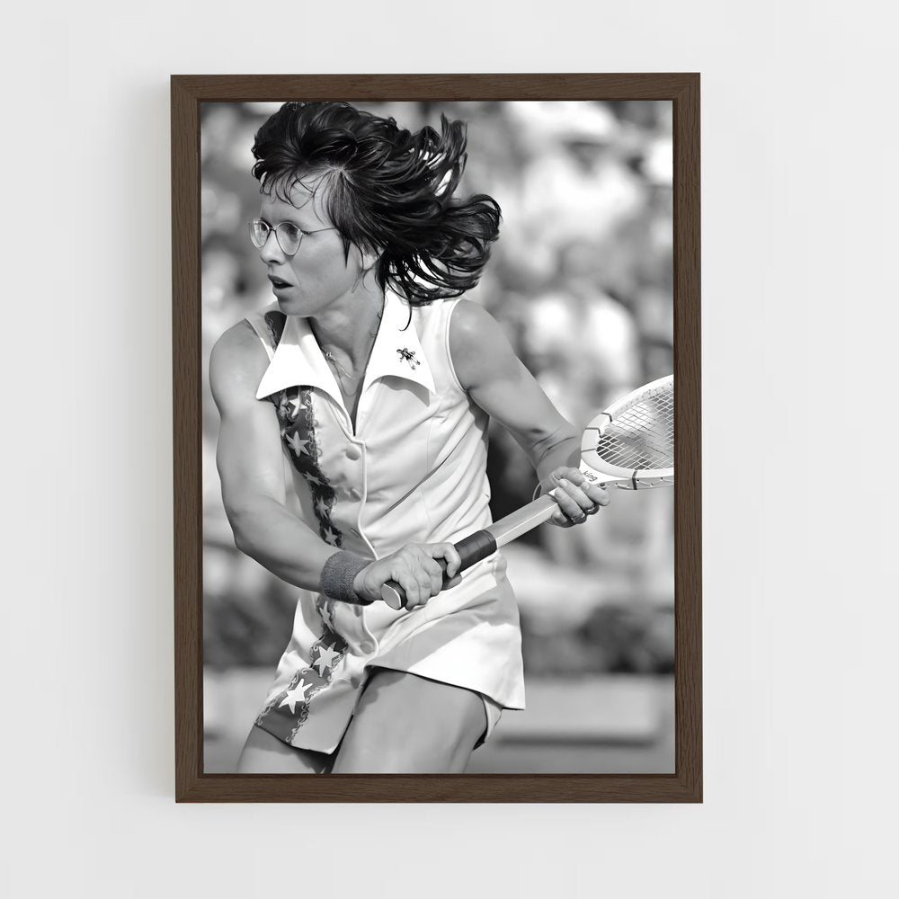 ap-billie jean king-2 cadre Bois foncé