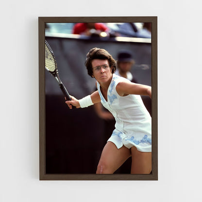ap-billie jean king-3 cadre Bois foncé