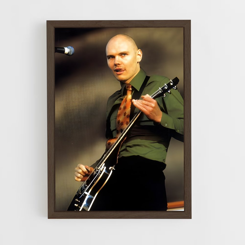 ap-billy corgan-3 cadre Bois foncé