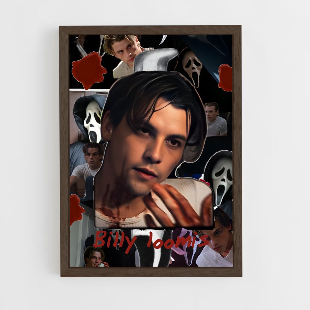 ap-billy loomis-2 cadre Bois foncé