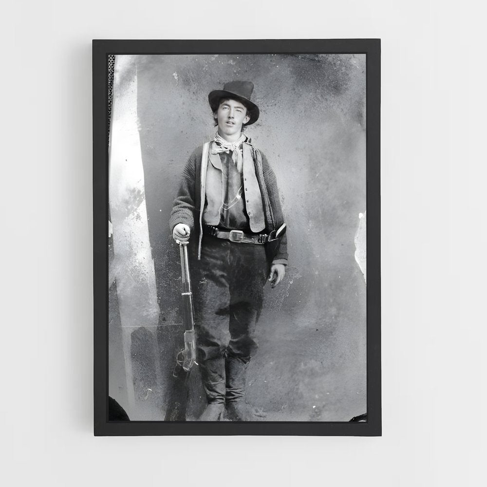 ap-billy the kid-1 cadre Noir