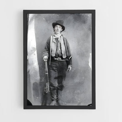 ap-billy the kid-1 cadre Noir