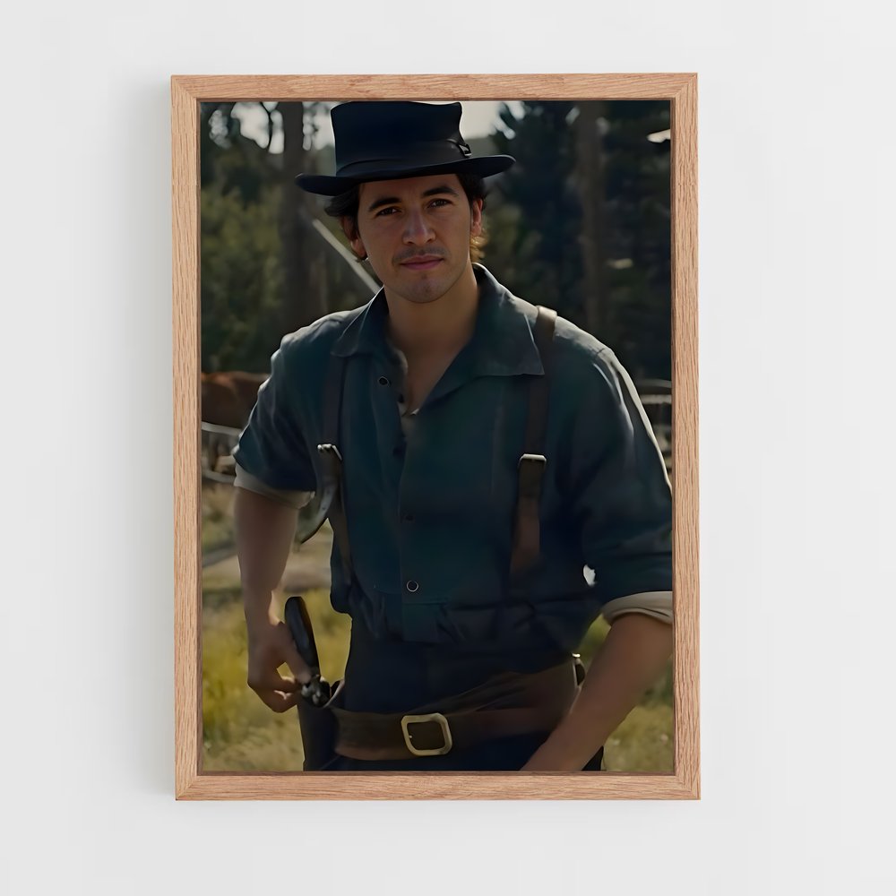 ap-billy the kid-2 cadre Bois clair