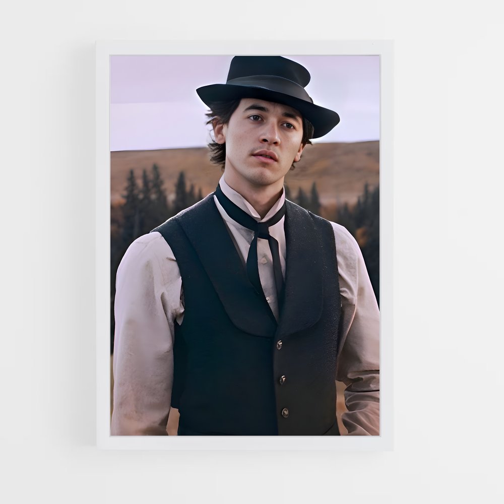 ap-billy the kid-5 cadre Blanc