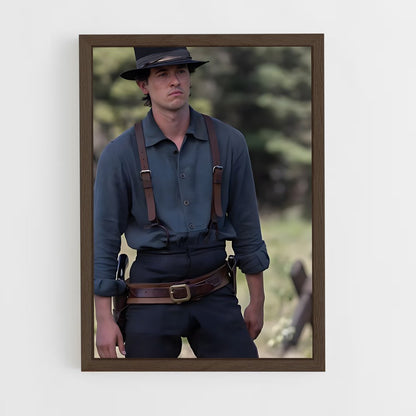 ap-billy the kid-6 cadre Bois foncé