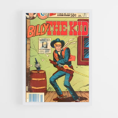 ap-billy the kid-7 cadre Blanc
