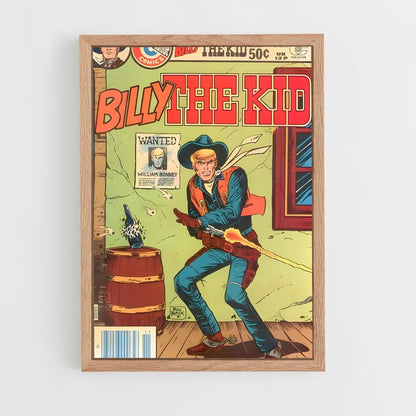 ap-billy the kid-7 cadre Bois clair