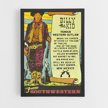 ap-billy the kid-8 cadre Noir