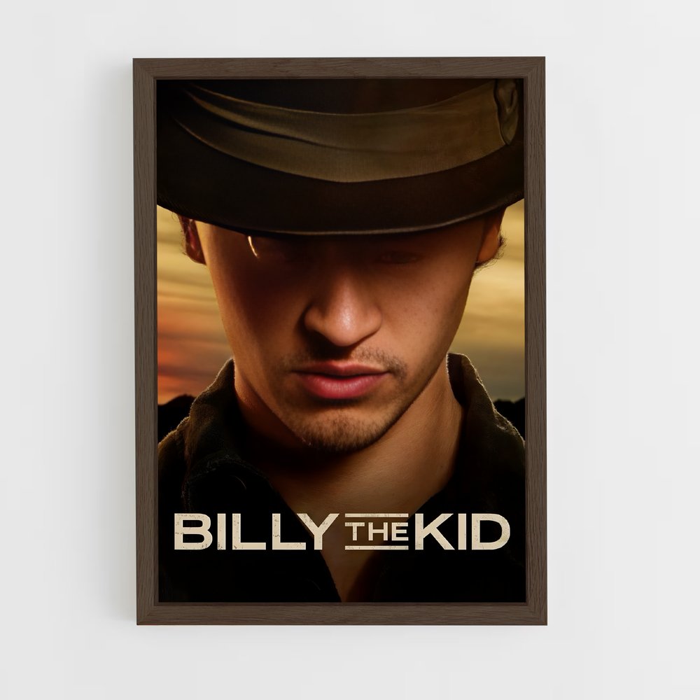 ap-billy the kid-9 cadre Bois foncé
