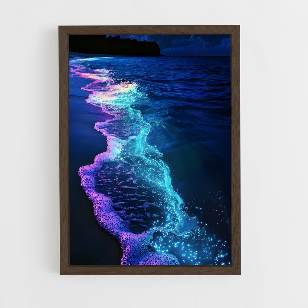 ap-bioluminescent beaches-7 cadre Bois foncé