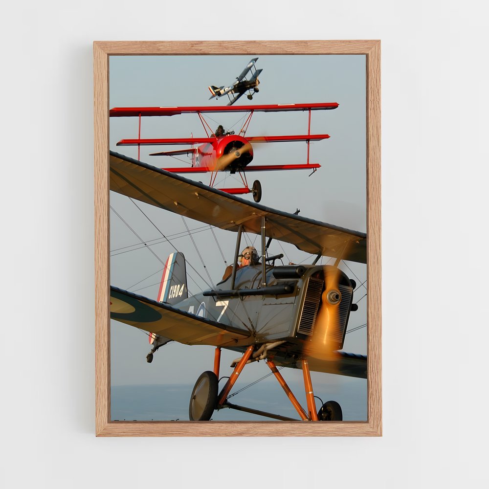 ap-biplanes-3 cadre Bois clair