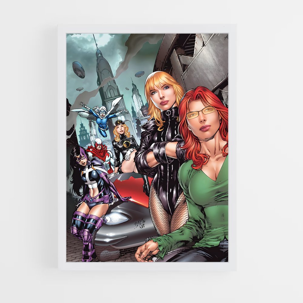 ap-birds of prey-1 cadre Blanc