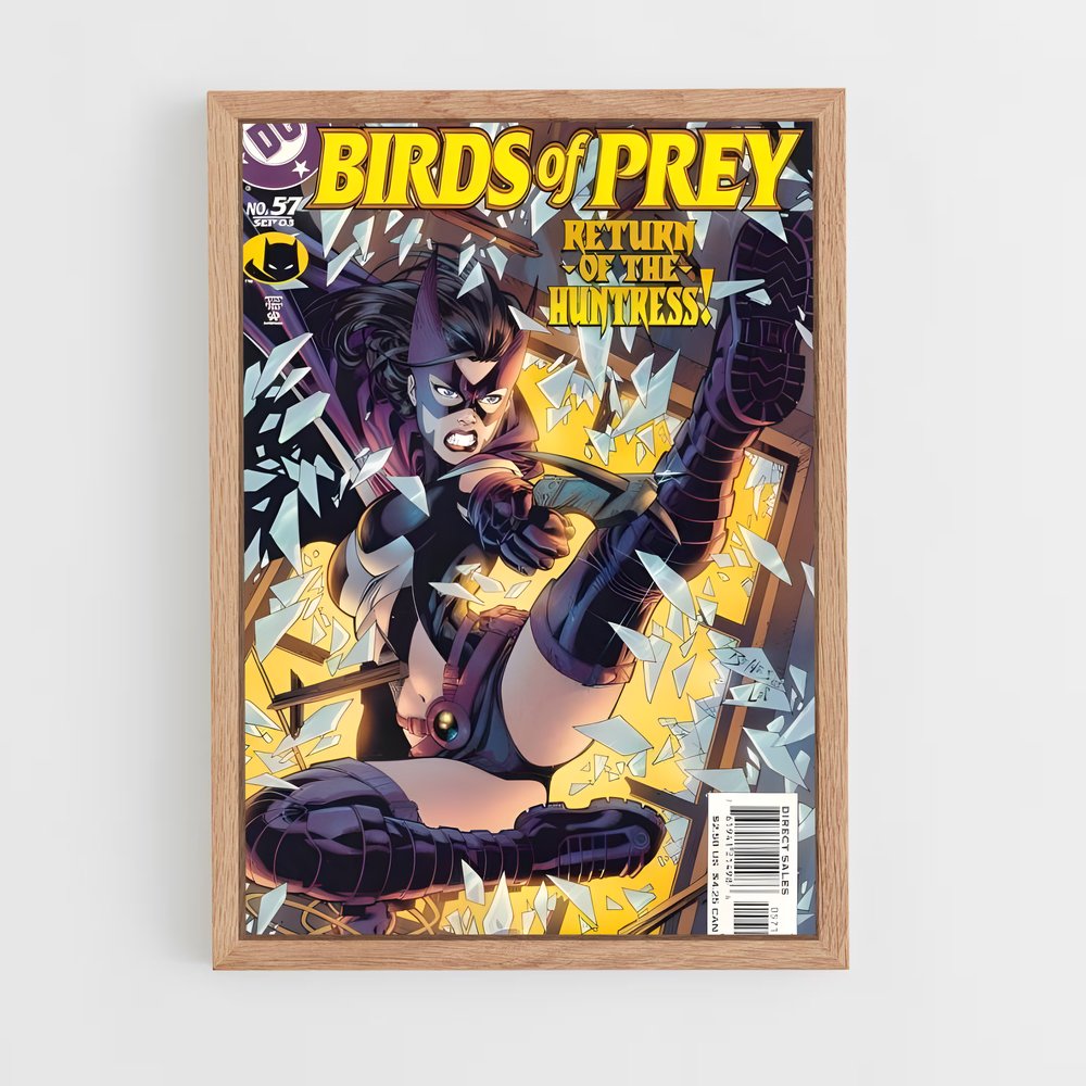 ap-birds of prey-13 cadre Bois clair