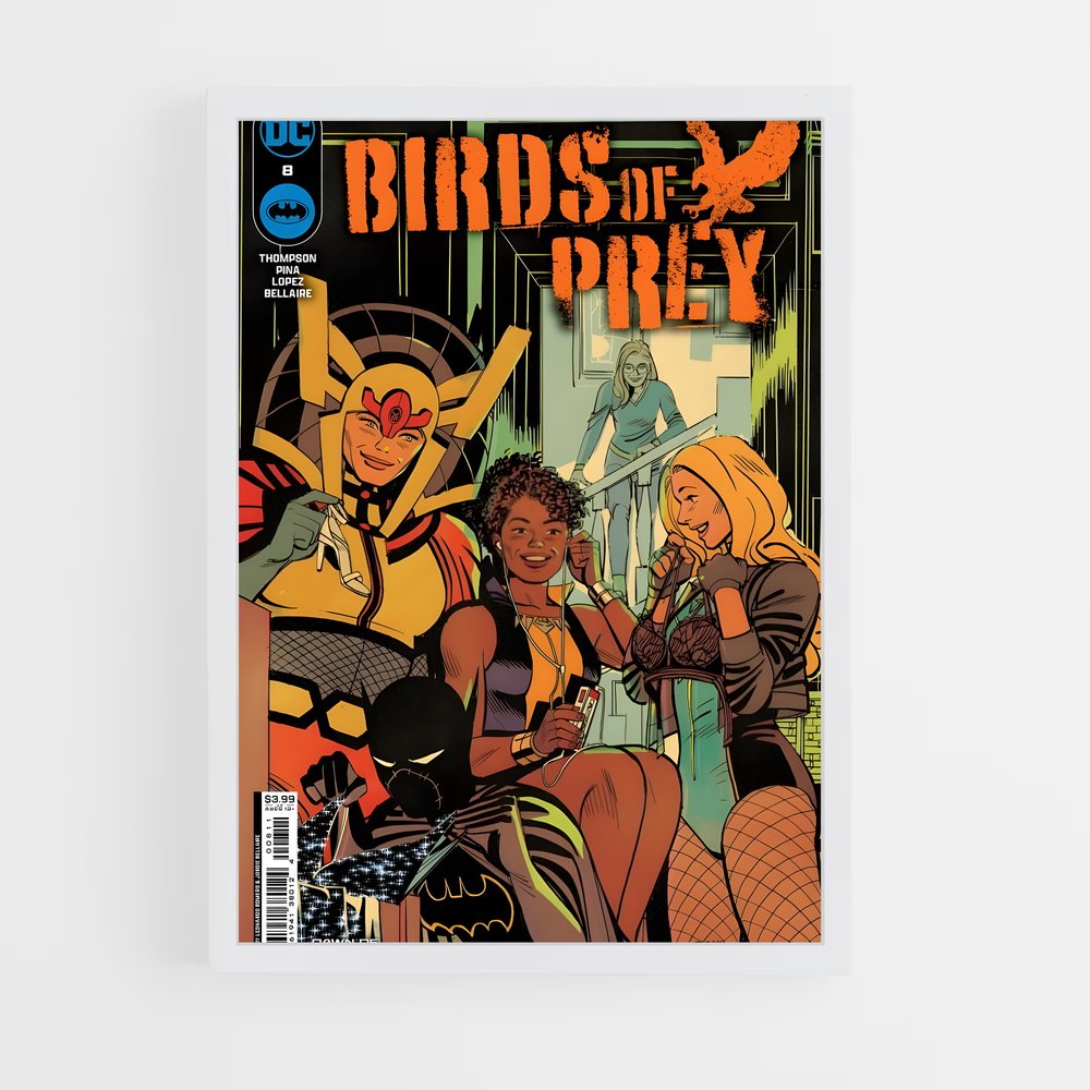 ap-birds of prey-15 cadre Blanc