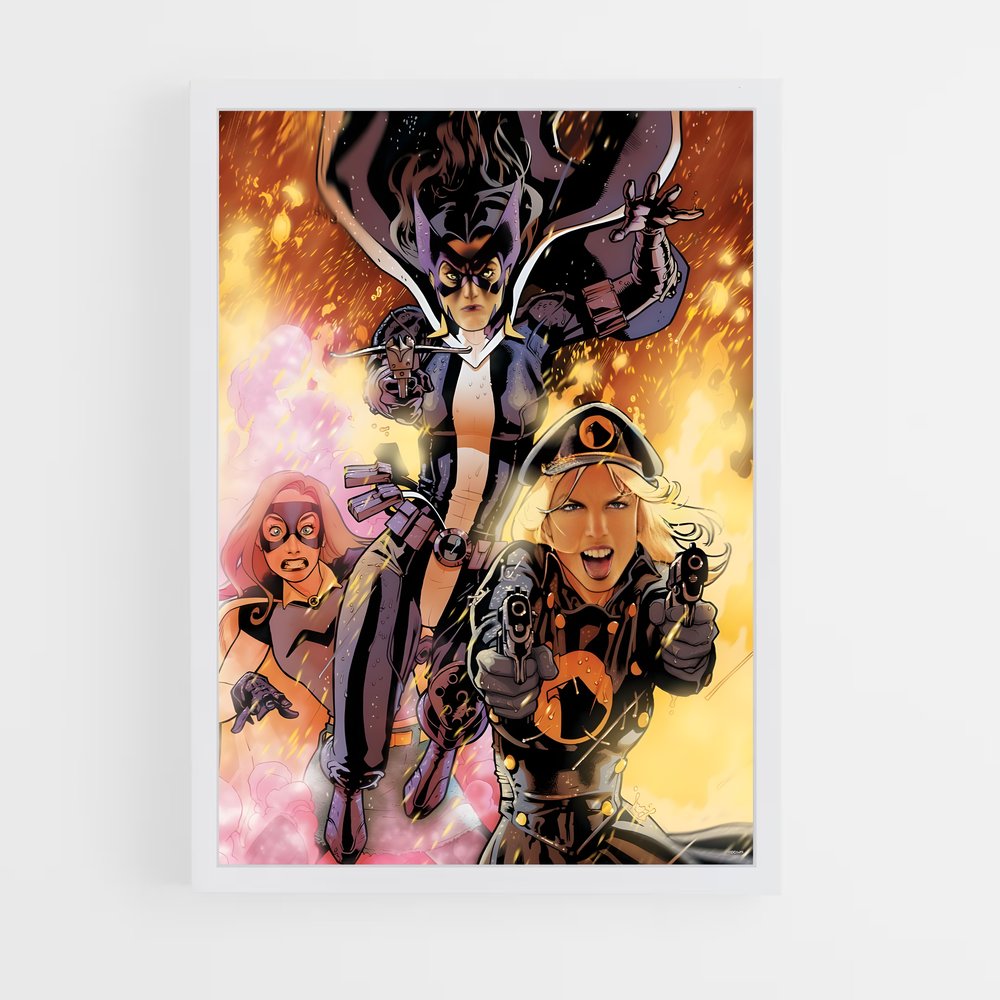 ap-birds of prey-18 cadre Blanc