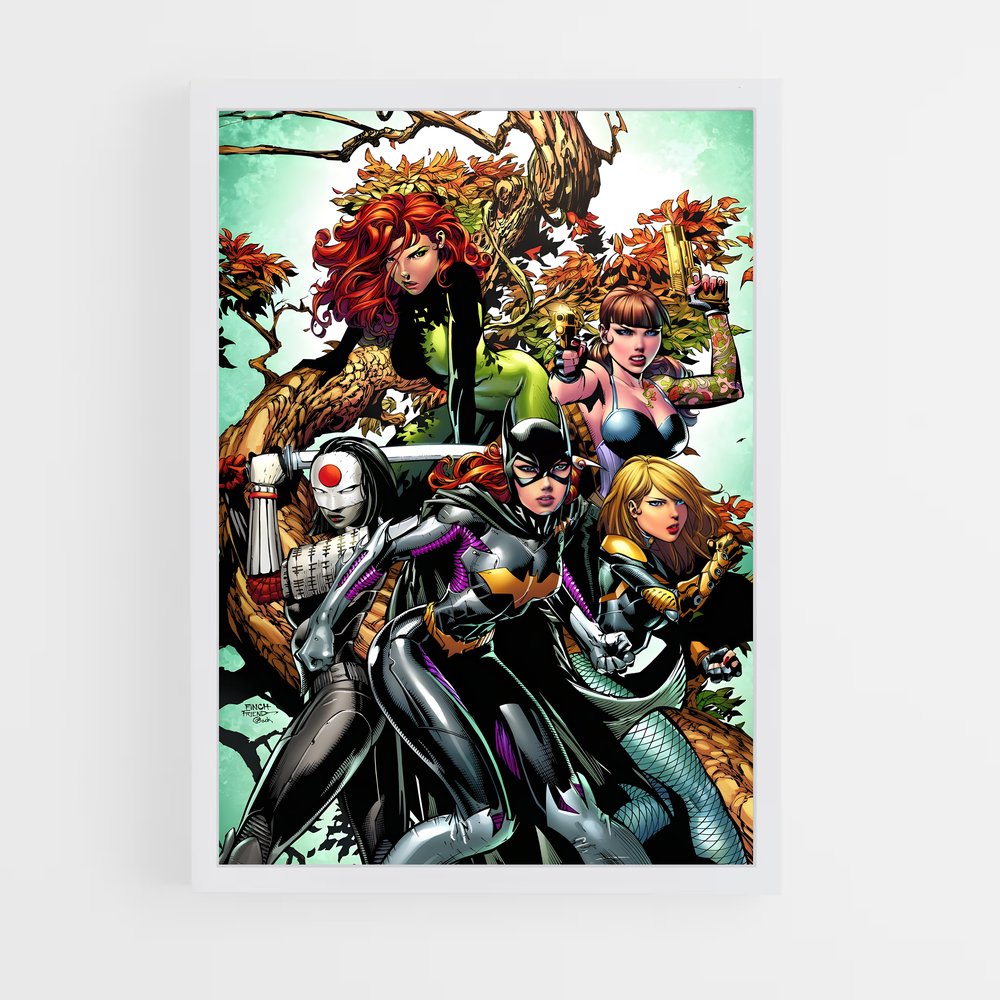 ap-birds of prey-3 cadre Blanc